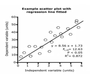 Constructing linear model from data