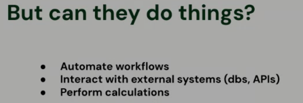 Slide 07 - What can an LLM do?