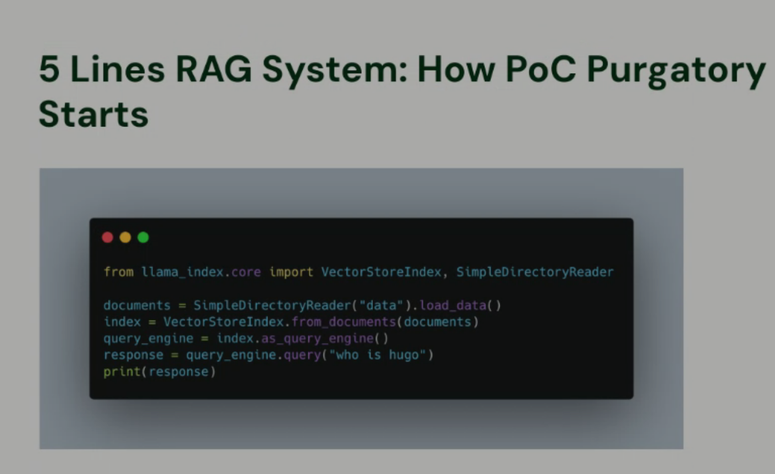 Slide 11 - 5 line Rag