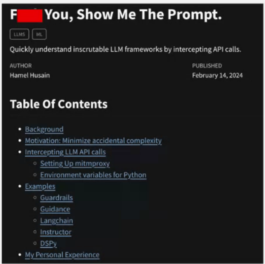 Slide 14 - Show me the prompt