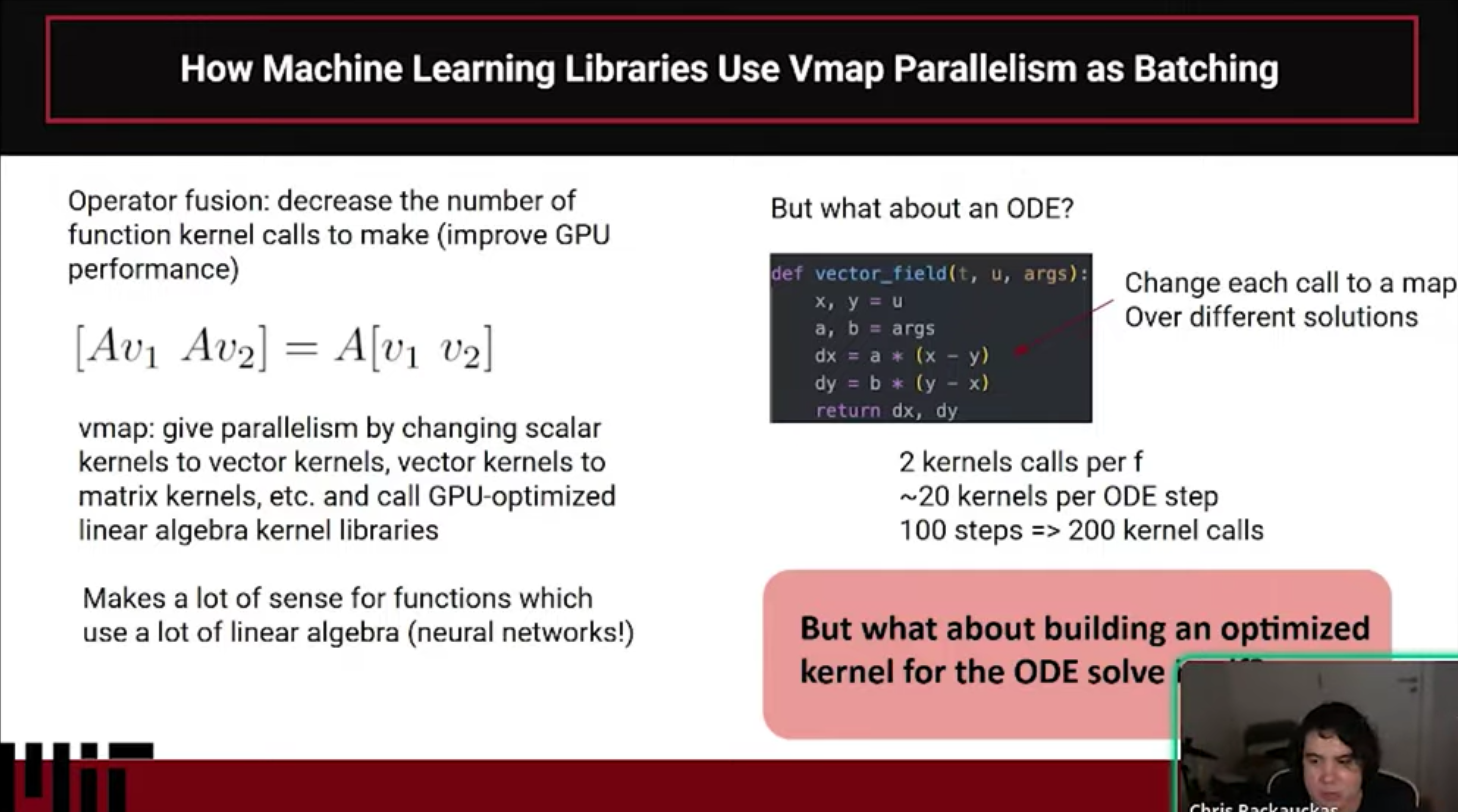 How machine learning libraries use Vmap Parallelism as Batching