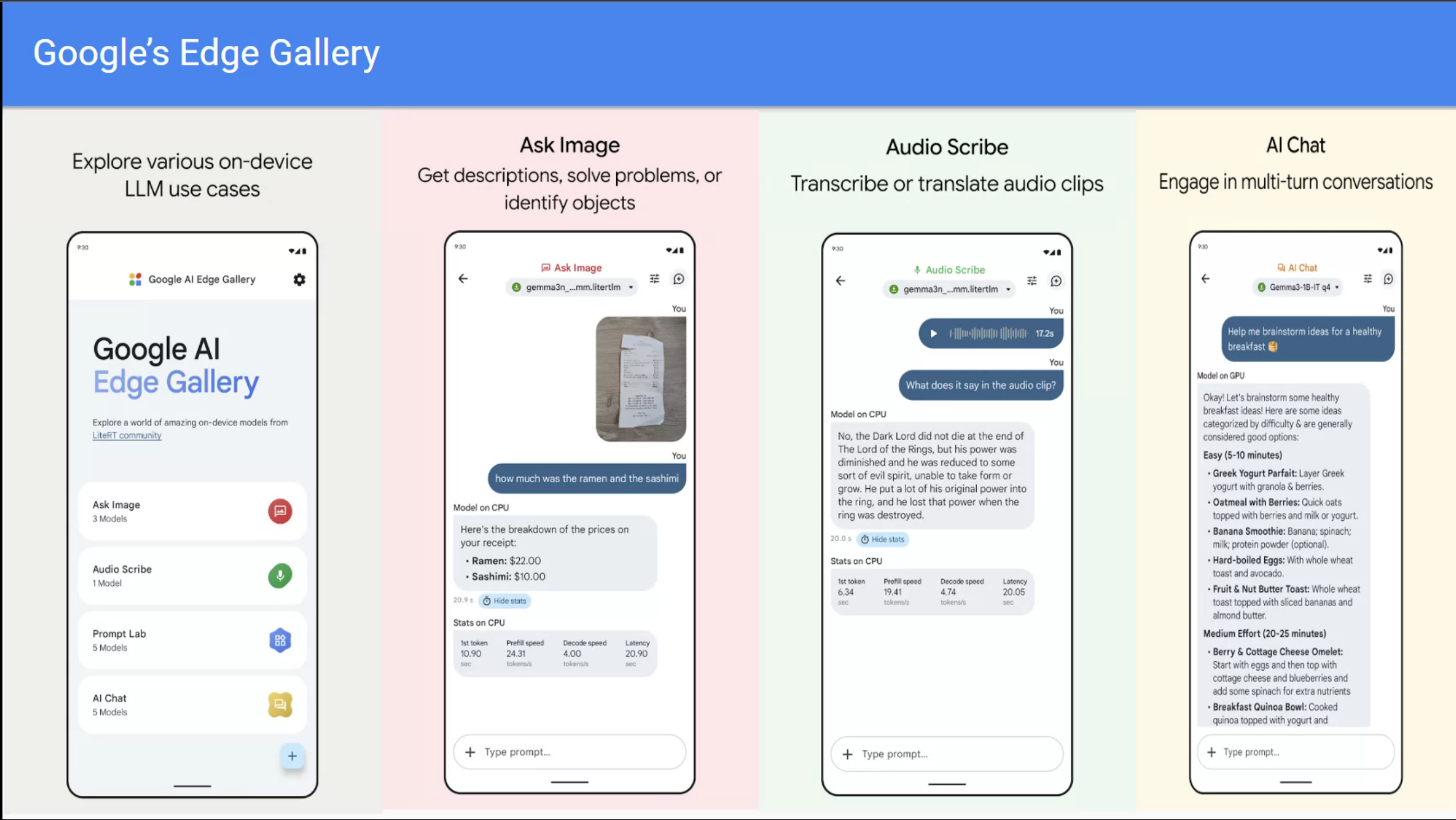 Google’s Edge Gallery