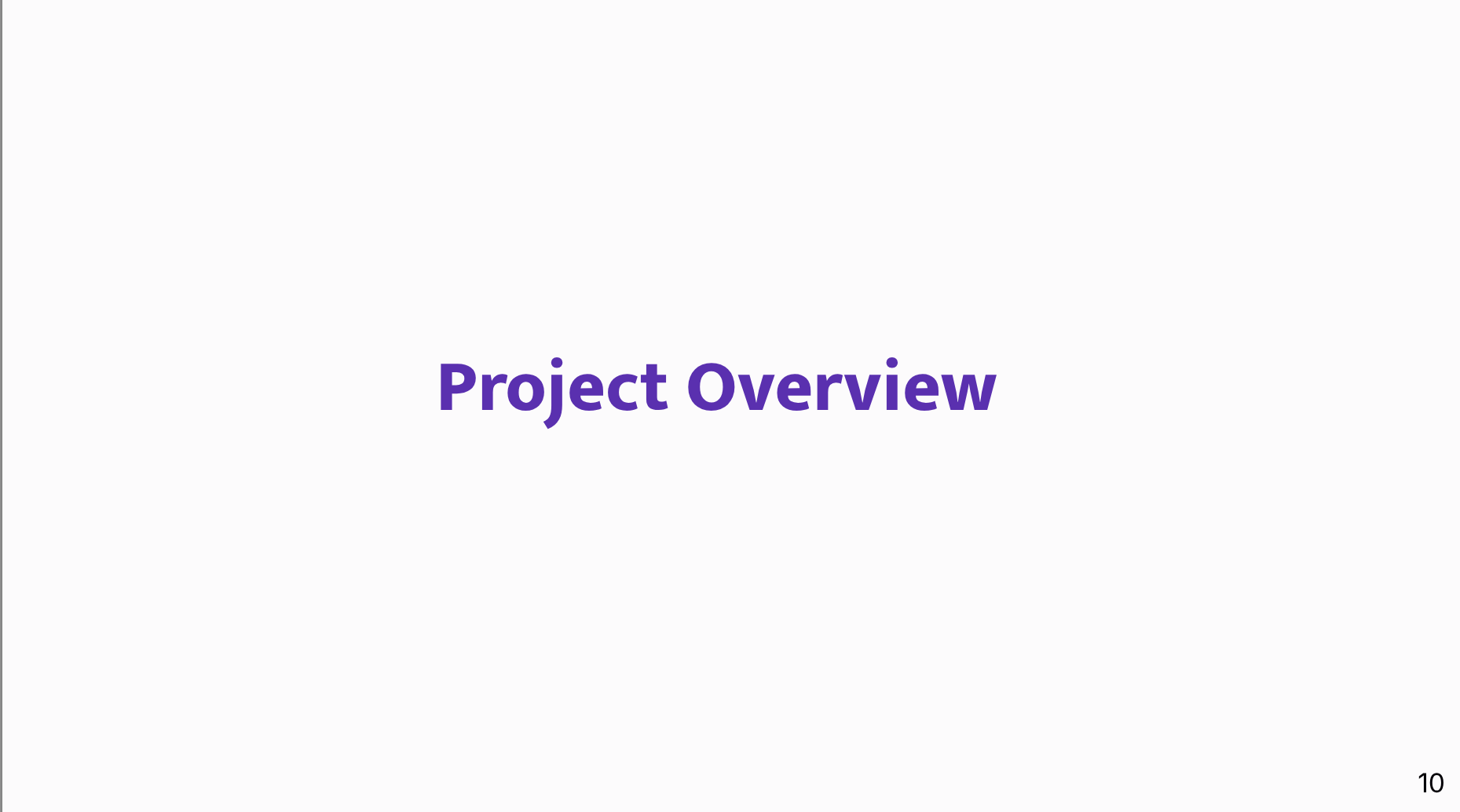 Project Overview