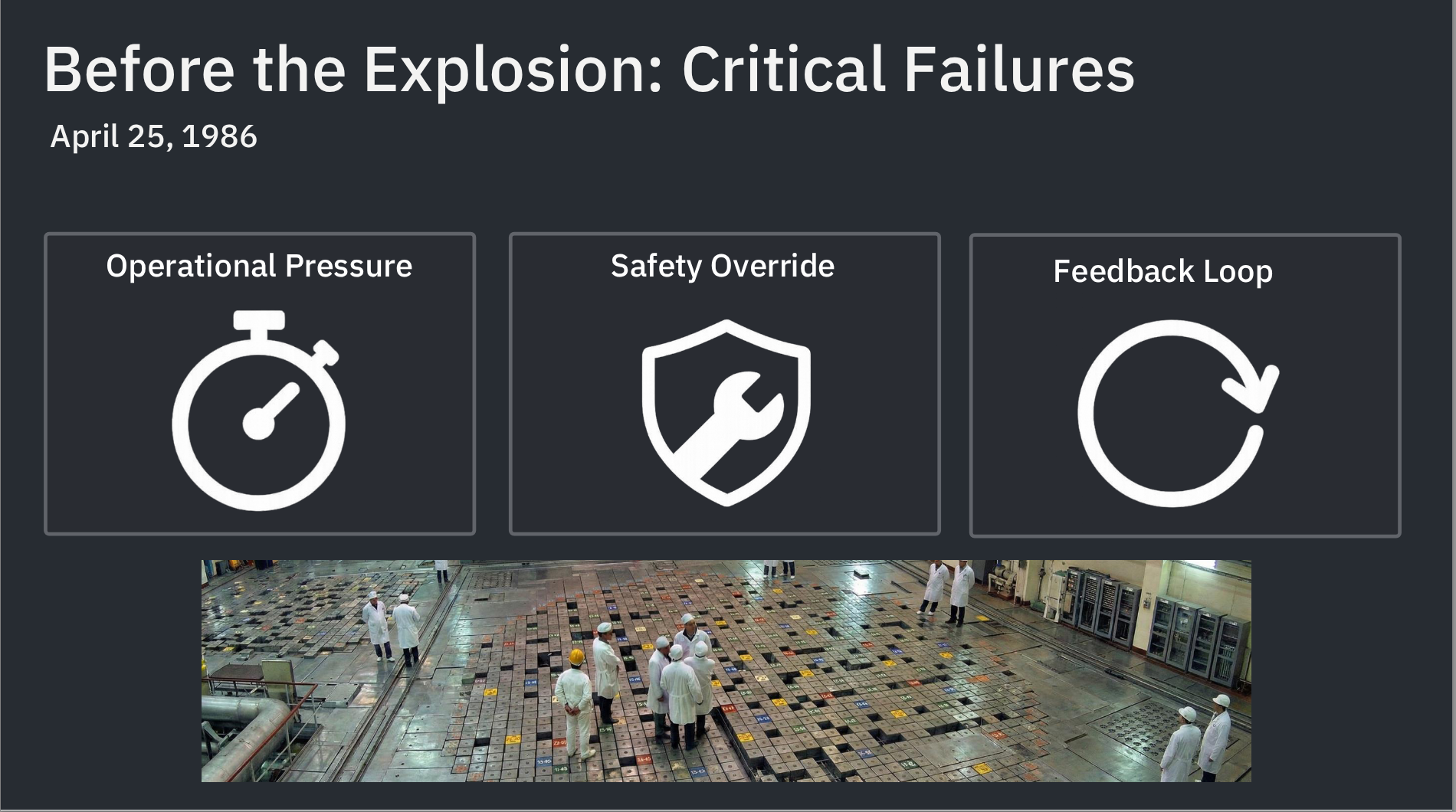 Before the Explosion: Critical Failures