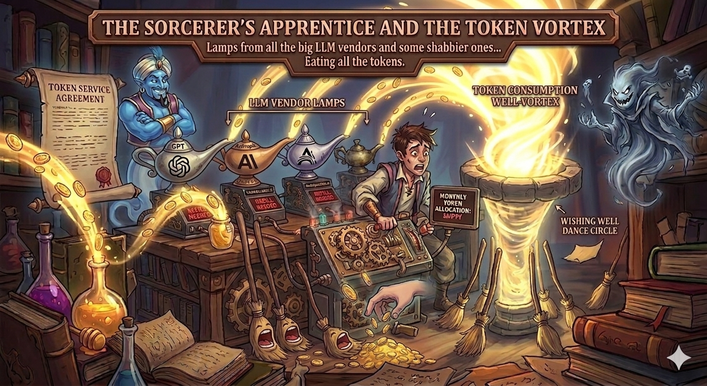 tokens, magic lamps, and autopilot mode