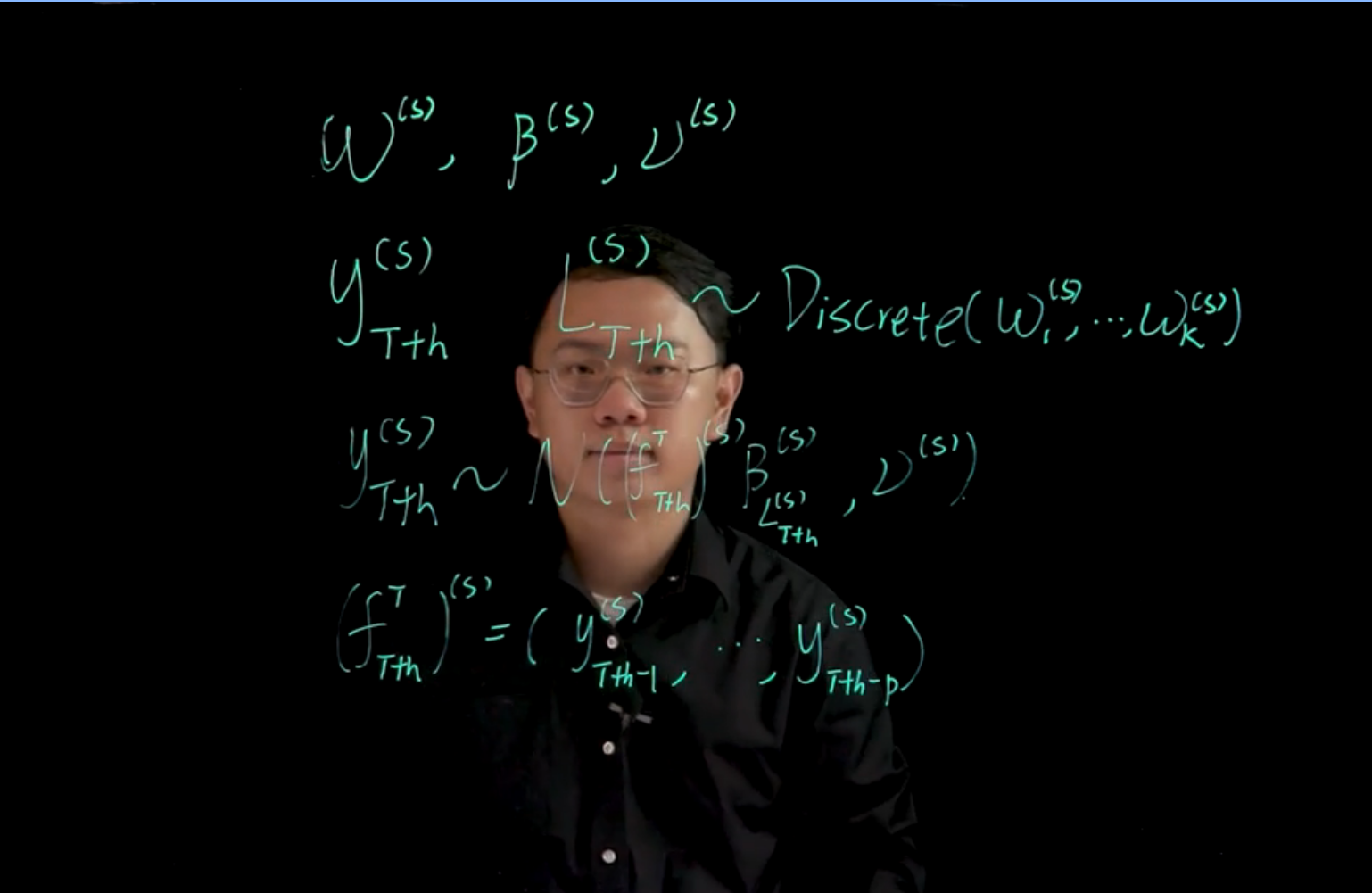 full posterior distribution