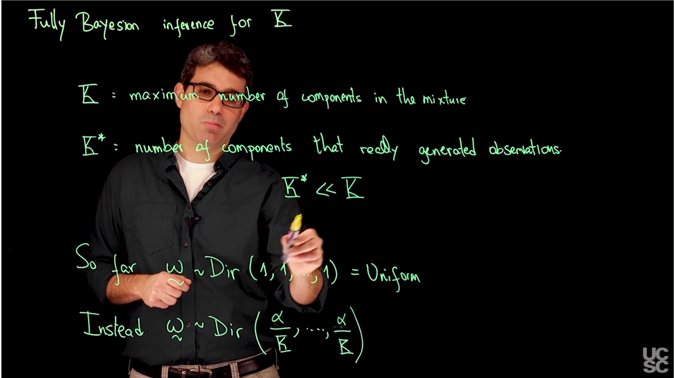Estimating the number of components