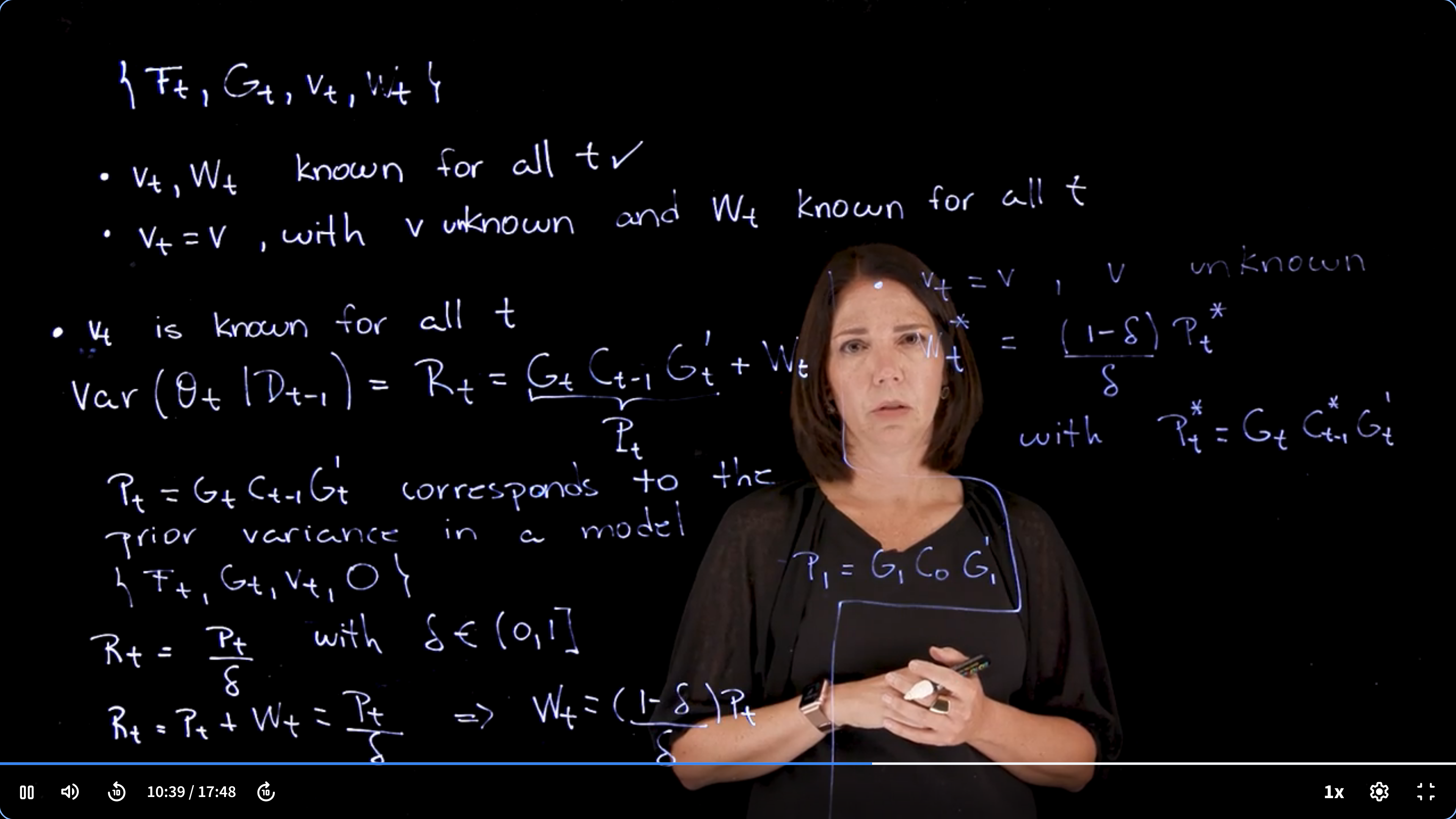 sys covariance via discount factors 1